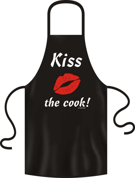 Kiss the cook BBQ Grill - Grillschürze - Schürze