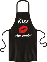Kiss the cook BBQ Grill - Grillschürze - Schürze