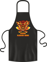 Grillen - Grillschürze - Feuer! Fleisch! Bier!