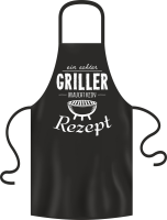 kein Rezept - Grillschürze - Schürze