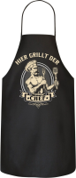 Grillen - Grillschürze - Hier grillt der Chef