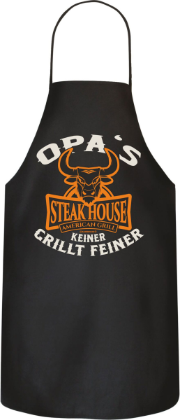 Grillen - Grillschürze - Opas Steakhouse
