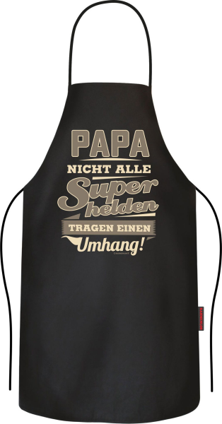 Papa Superhelden - Grillschürze - Schürze