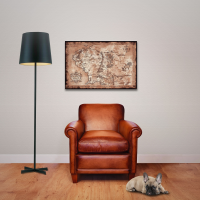 Lord Of The Rings - Poster - Map