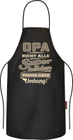 Opa Superhelden - Grillschürze - Schürze