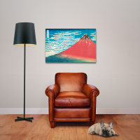 Hiroshige - Poster - Red Fuji