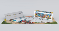 1000 Teile Panorama Puzzle Volkswagen KombiNation