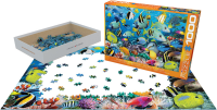 1000 Teile Puzzle Puzzle Farbenprächtige Fische im Ozean