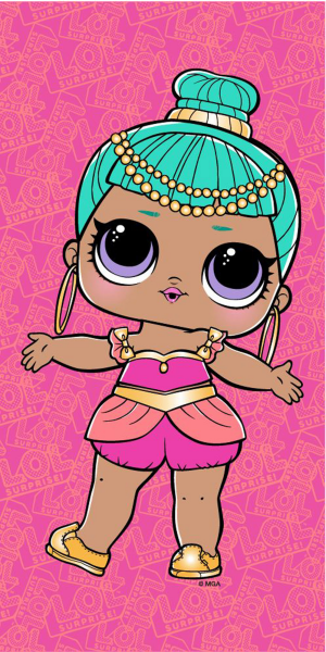 LOL Suprise - Strandtuch - pink