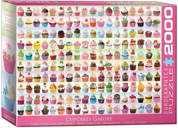 2000 Teile Puzzle Wunderbare Cupcakes