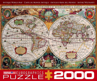 2000 Teile Puzzle Antike Weltkarte Orbis Geographica