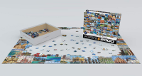 2000 Teile Puzzle Traumziele der Welt
