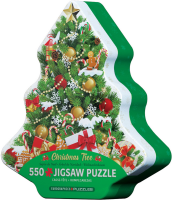 Puzzle Geschenkdose Christmas Tree
