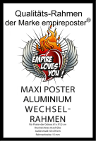 ALU Rahmen für 61x91,5 cm - Wechselrahmen - Profil:...