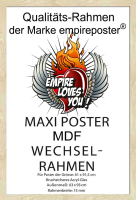 Rahmen Maxi 61x91,5 cm - Wechselrahmen - Profil: 30mm MDF...