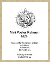 Rahmen Mini 40x50 cm - Wechselrahmen - Profil: 30mm MDF...