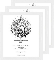 Rahmen Mini 40x50 cm - Wechselrahmen - 3er-Set Profil:...