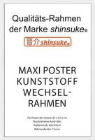 Rahmen Maxi 61x91,5 cm - Wechselrahmen - 15mm Kunststoff...