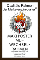 Rahmen Maxi 61x91,5 cm - Wechselrahmen - Profil: 30mm MDF...
