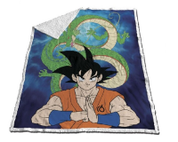 Dragonball - Strandtuch - Sherpa Fleecedecke