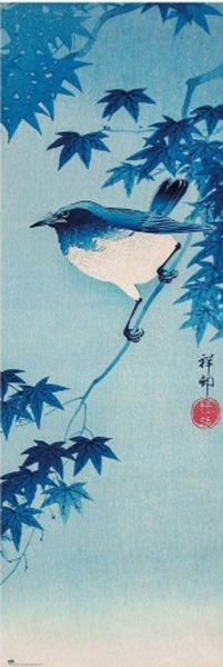 Ohara Koson - Türposter - Vogel