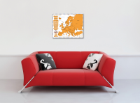 Rubbelkarte Landkarten - Rubbelkarte - Politische Europakarte Mini