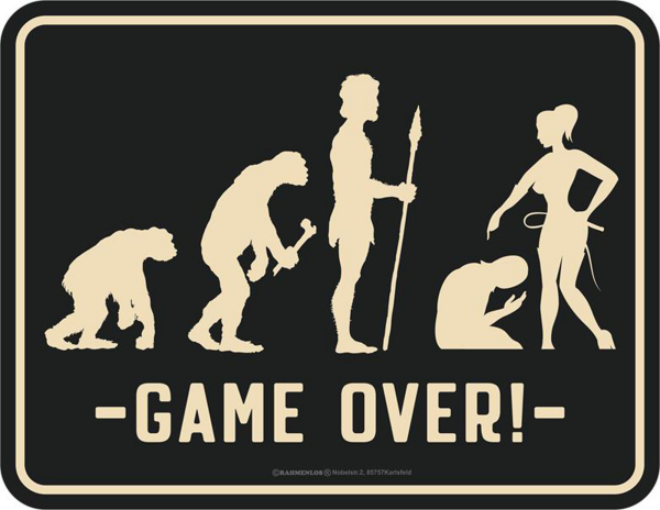Evolution - Fun-Schilder - Game Over