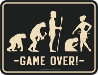 Evolution - Fun-Schilder - Game Over