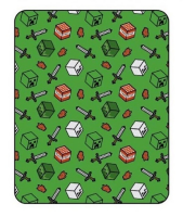 Minecraft - Strandtuch - Symbole - Fleecedecke