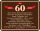 60 Jahre - Fun-Schilder - Bemerkungen