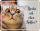 Katze - Fun-Schilder - rieche ich Kaffee?