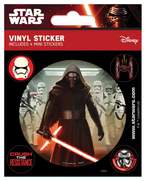 Star Wars - Sticker-Sets - EP7 Kylo Ren