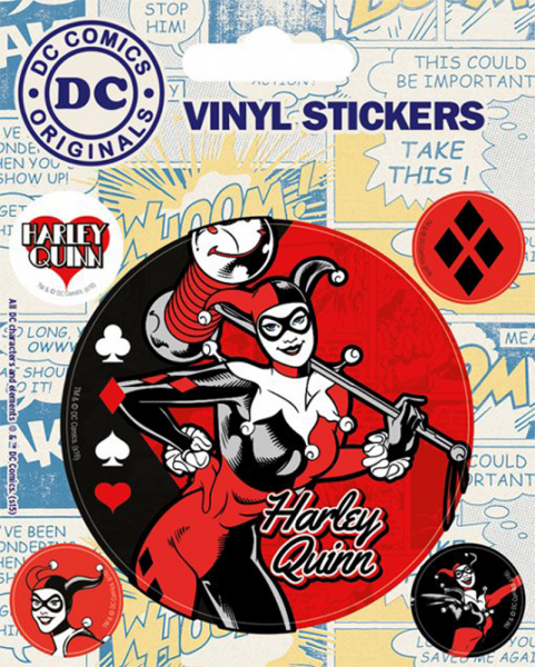 DC Originals - Sticker-Sets - Harley Quinn