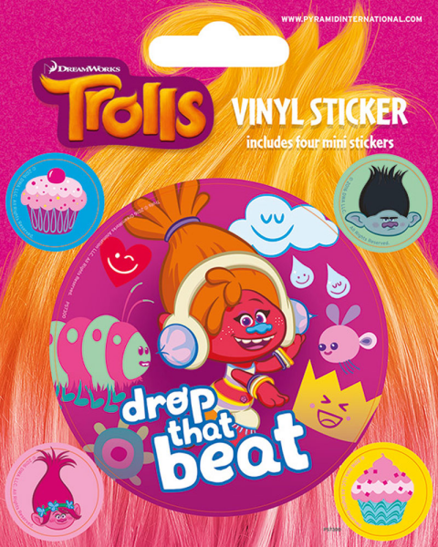 Trolls  - Sticker-Sets - Drop That Beat