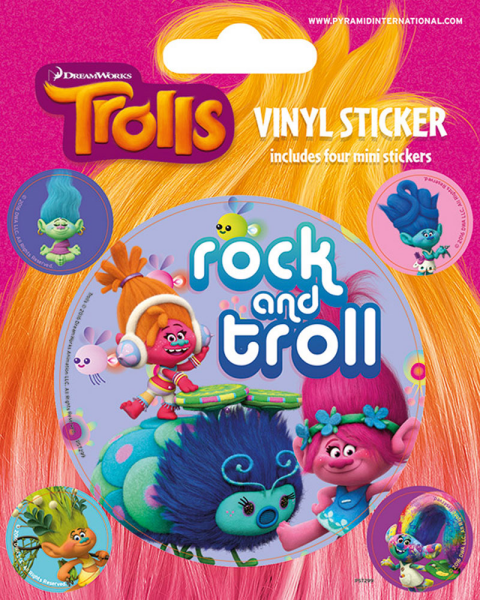 Trolls  - Sticker-Sets - Rock n Troll