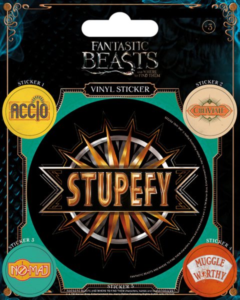 Phantastische Tierwesen - Sticker-Sets - Spells And Phrases
