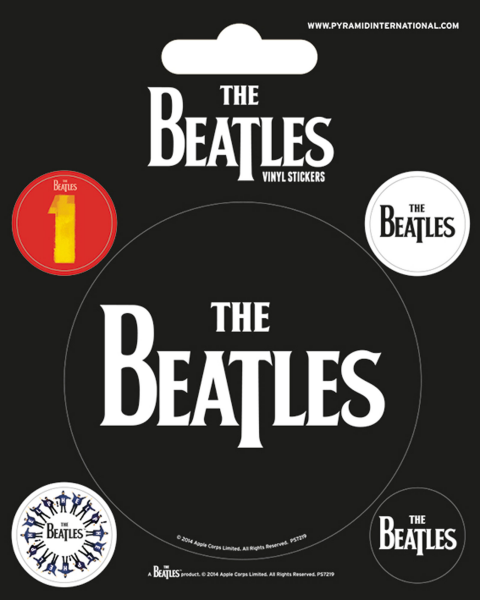 Beatles, The - Sticker-Sets - Black
