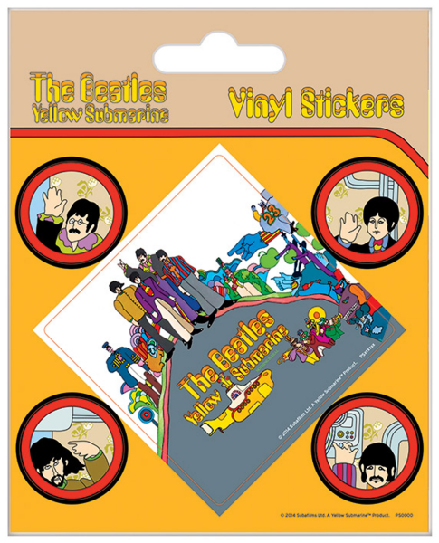 Beatles, The - Sticker-Sets - Yellow Submarine