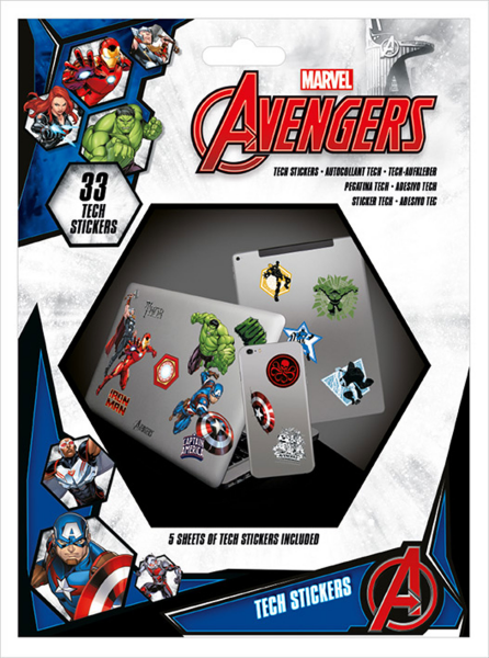 Marvel - Sticker-Sets - Avengers - Heroes