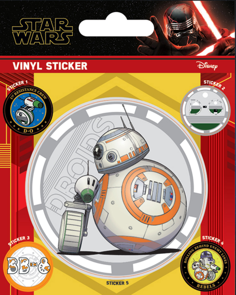 Star Wars - Sticker-Sets - Episode IX - Droids