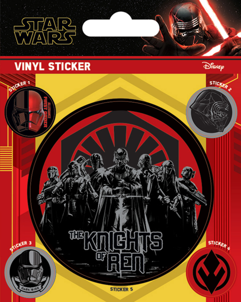 Star Wars - Sticker-Sets - Episode IX - The Knights Of Ren