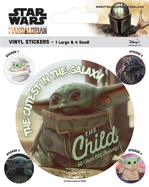 Star Wars - Sticker-Sets - The Mandalorian - The Child