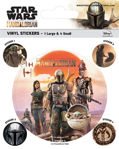 Star Wars - Sticker-Sets - The Mandalorian - Legacy