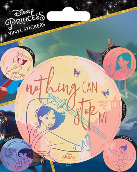Disney - Sticker-Sets - Mulan - Nothing Can Stop Me