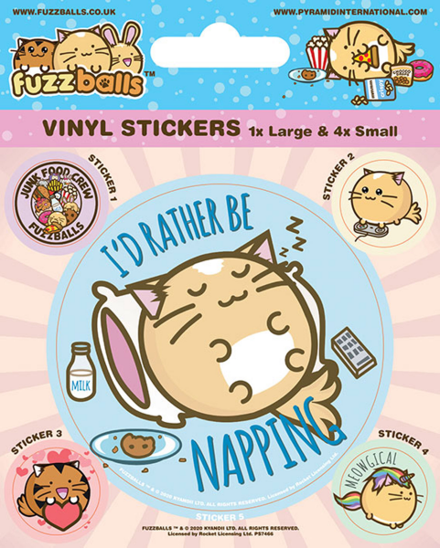 Fuzzballs - Sticker-Sets - Feels