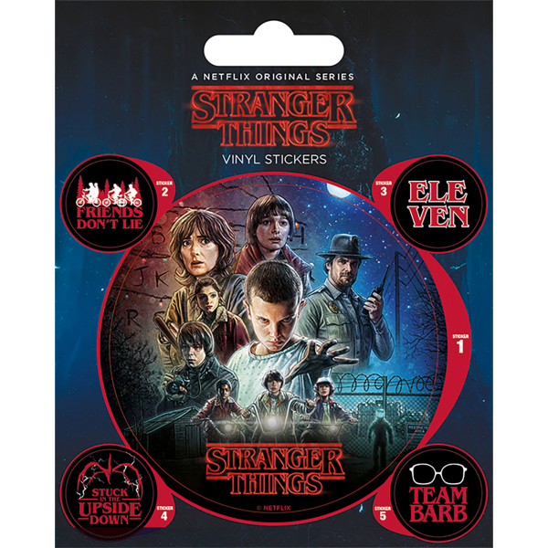 Stranger Things - Sticker-Sets - One Sheet
