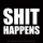 Fun - Sticker - Shit happens