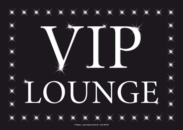 VIP Lounge - Sticker - Bling