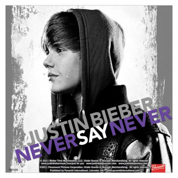 Bieber, Justin - Sticker - Never say Never