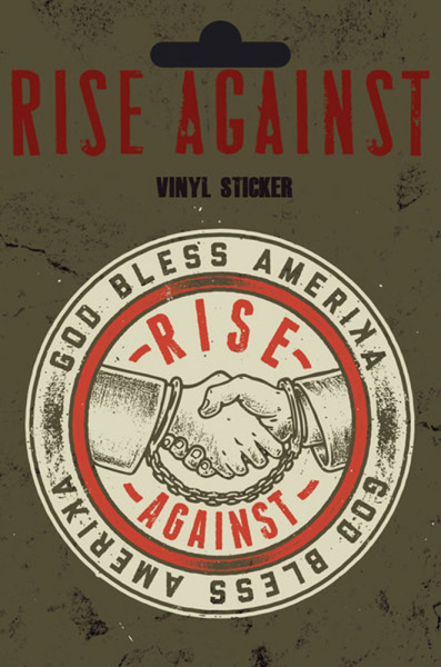 Rise Against - Sticker - Shaking Hands